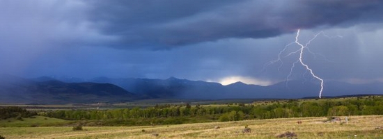 Lightning in Montana